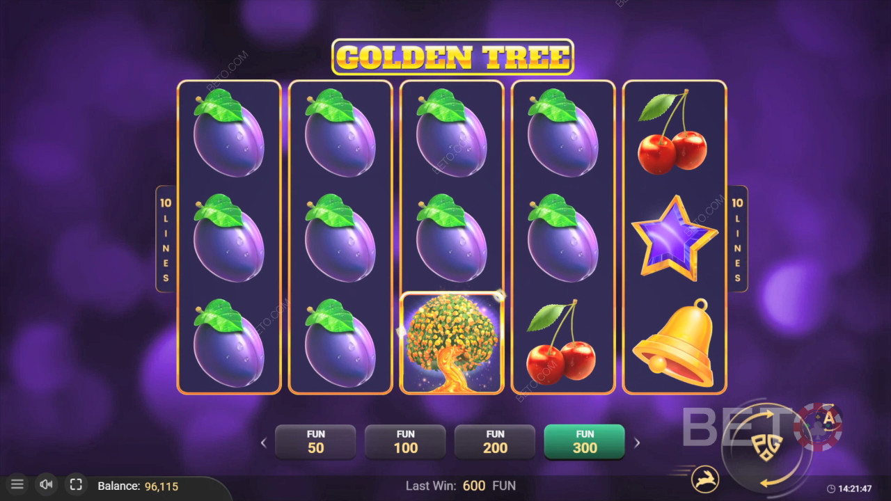 Đánh giá Golden Tree của BETO Slots