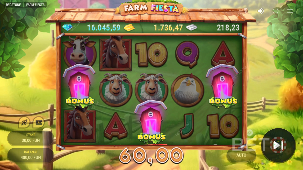 Đánh giá Farm Fiesta của BETO Slots