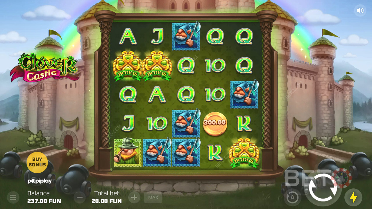 Đánh giá Clover Castle của BETO Slots