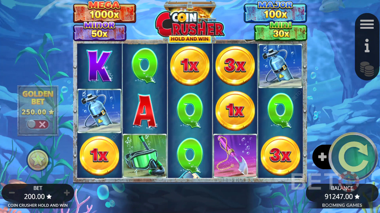Đánh giá Coin Crusher của BETO Slots