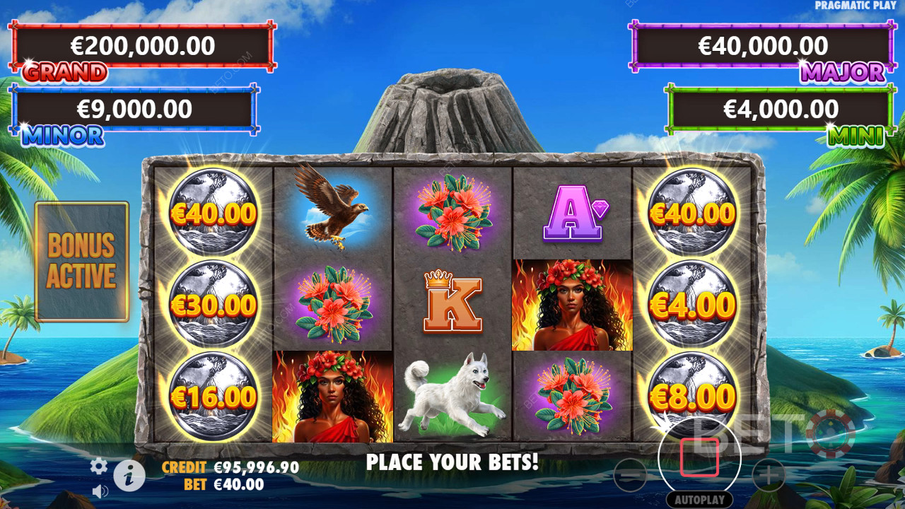 Đánh giá Volcano Goddess của BETO Slots