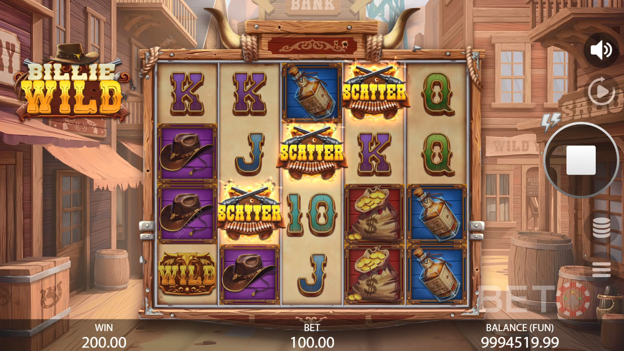 Đánh giá Billie Wild của BETO Slots