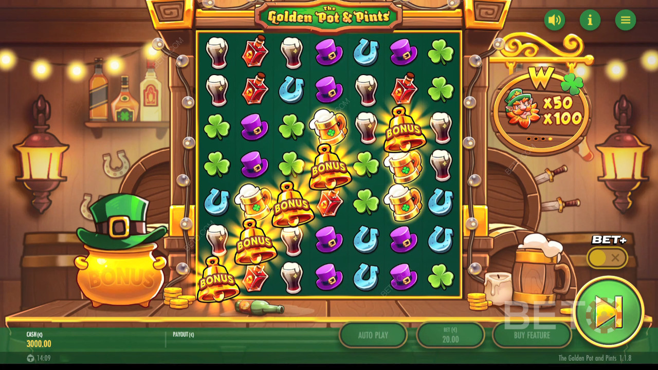 Đánh giá The Golden Pot & Pints của BETO Slots