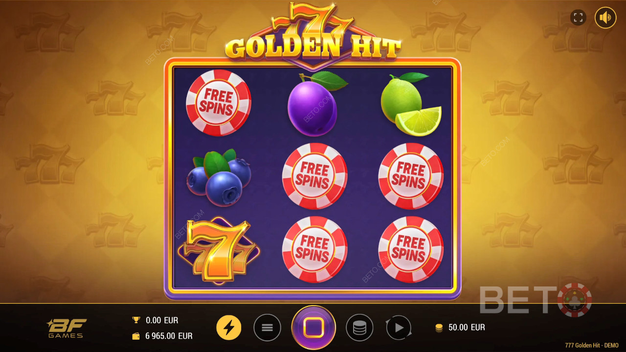 Đánh giá 777 Golden Hit của BETO Slots