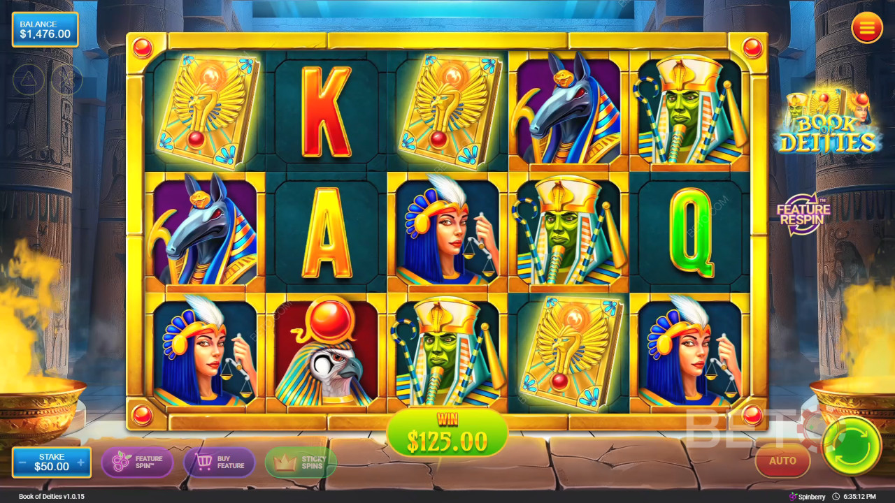 Đánh giá Book of Deities của BETO Slots