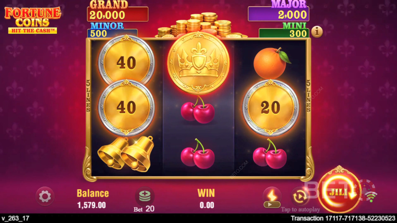 Đánh giá Fortune Coins của BETO Slots