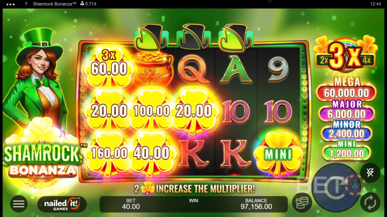 Đánh giá Shamrock Bonanza của BETO Slots