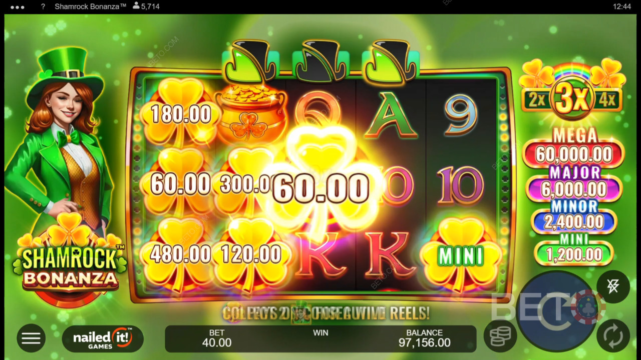 Cách chơi trò chơi Shamrock Bonanza của Nailed It! Games