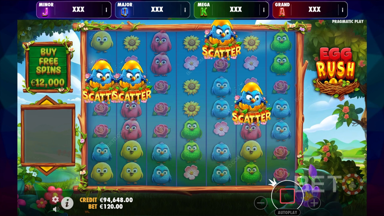 Đánh giá Egg Rush của BETO Slots