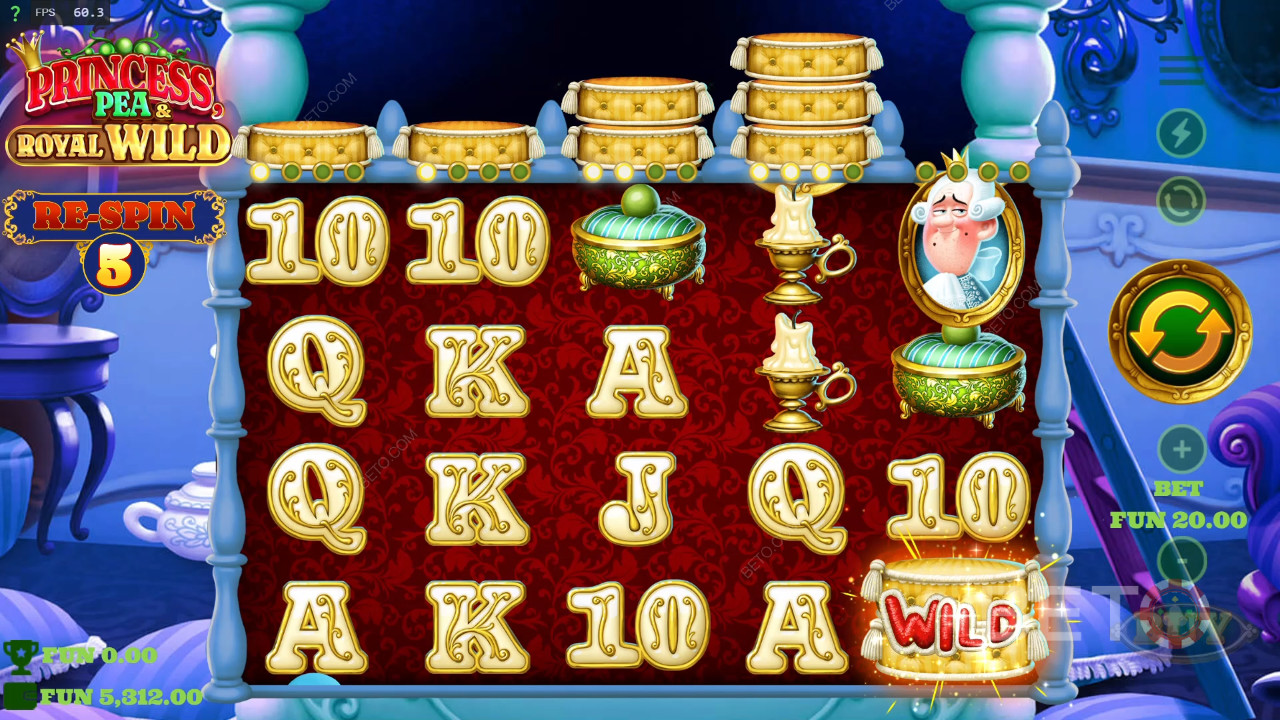 Đánh giá Princess Pea & Royal Wild của BETO Slots