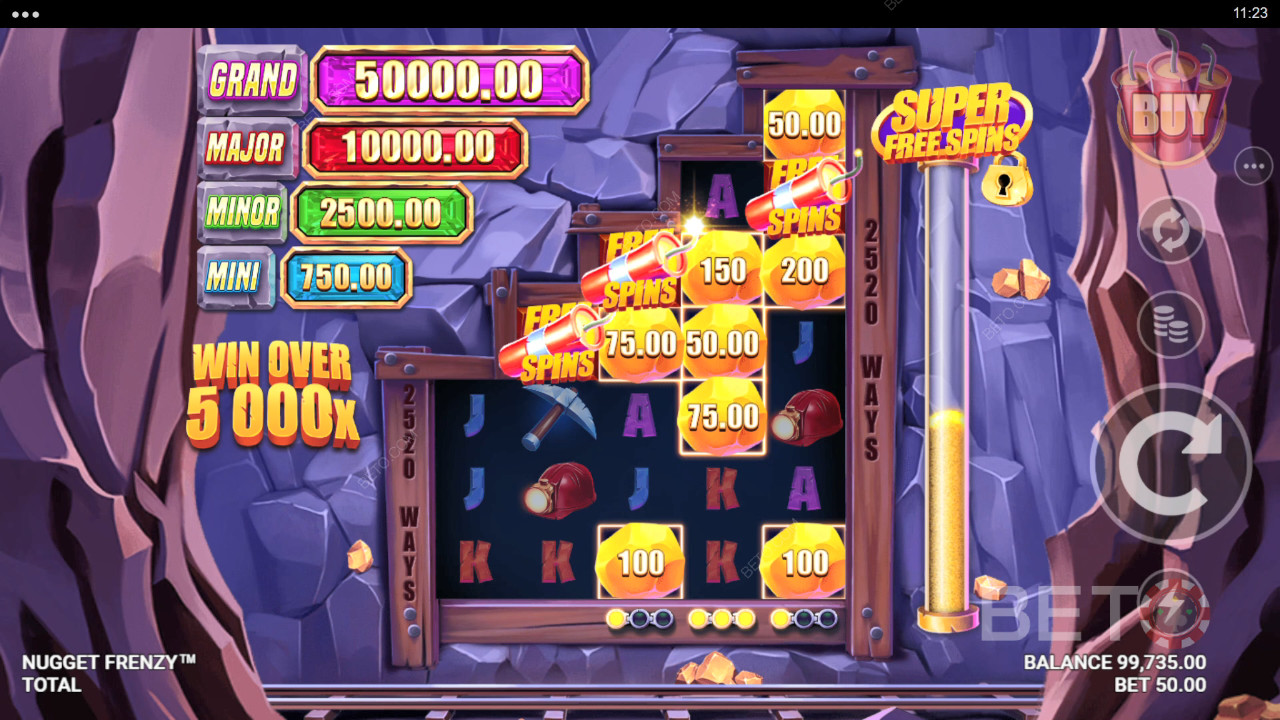 Đánh giá Nugget Frenzy của BETO Slots