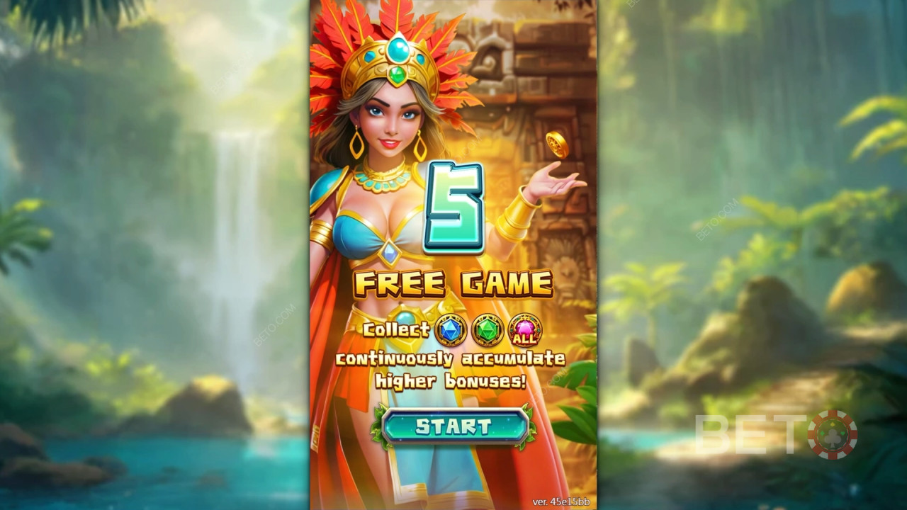 Giải thích về các tính năng thưởng trong Queen of Inca của Fa Chai Gaming