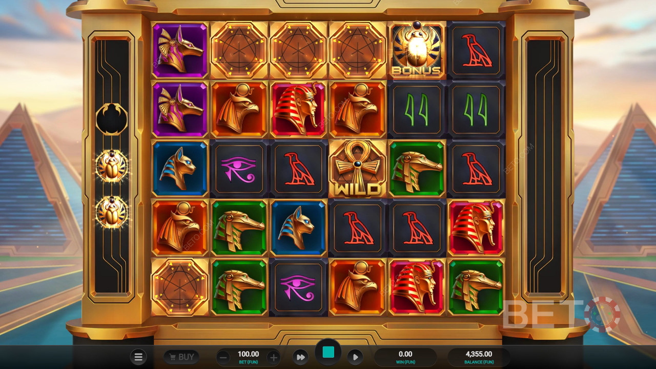 Đánh giá Glyph of Gods của BETO Slots