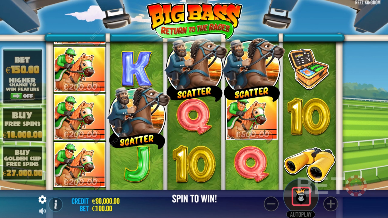 Đánh giá Big Bass Return to the Races của BETO Slots