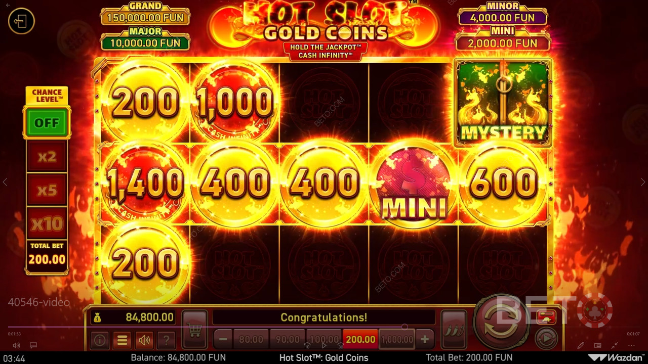 Hot Slot: Đánh giá Gold Coins của BETO Slots