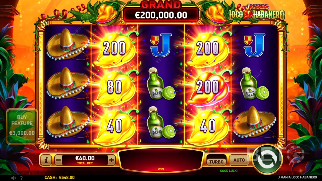 Đánh giá J Mania Loco Habanero của BETO Slots
