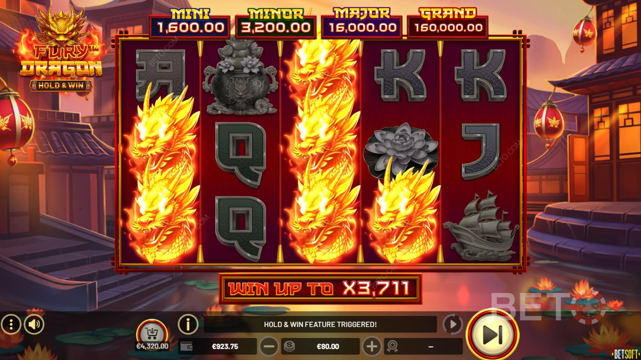 Đánh giá Fury Dragon của BETO Slots