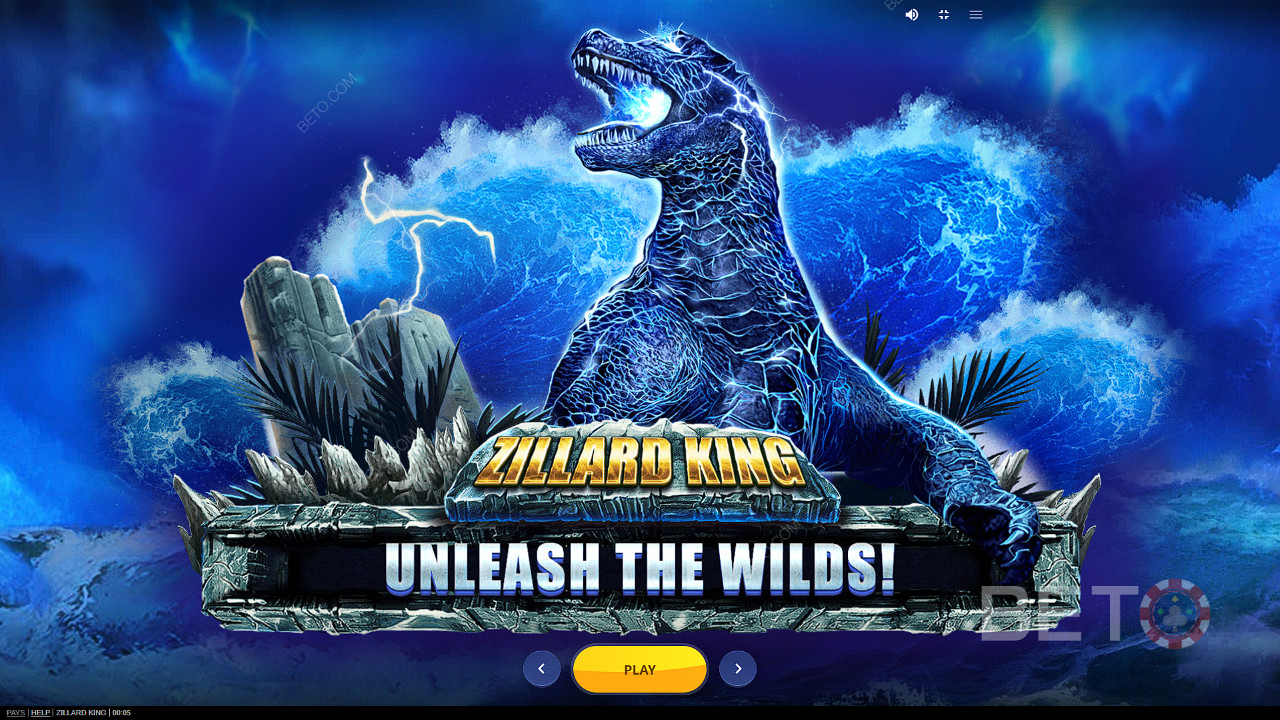 Giải phóng con thú thần thoại trong máy đánh bạc trực tuyến Zillard King