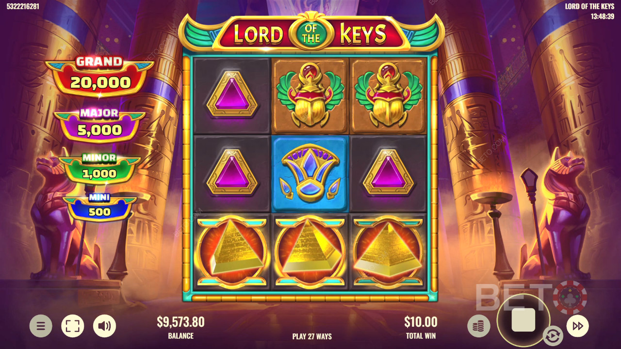 Đánh giá Lord of the Keys của BETO Slots