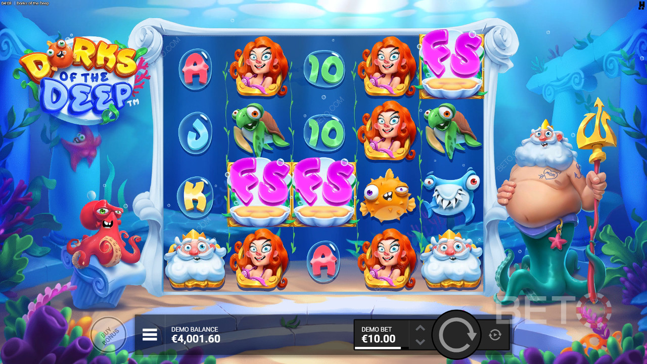 Đánh giá Dorks of the Deep của BETO Slots