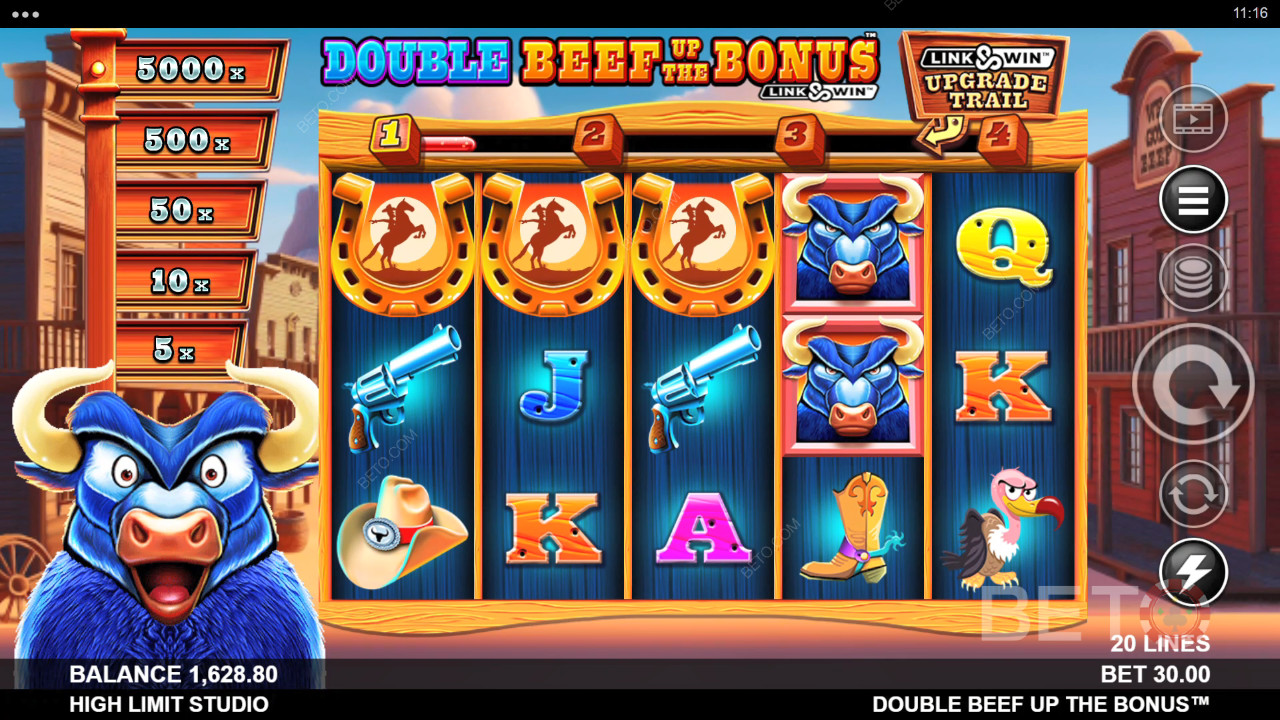 Đánh giá Double Beef Up The Bonus của BETO Slots