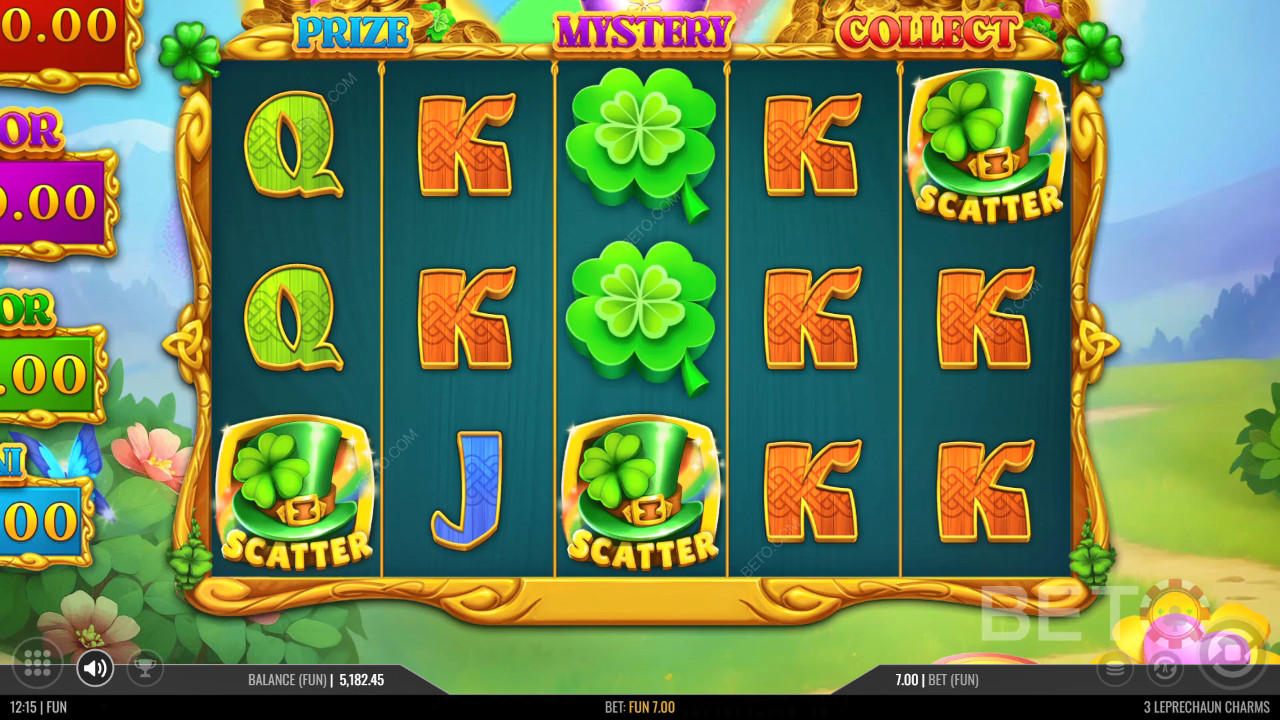 Đánh giá 3 Leprechaun Charms của BETO Slots