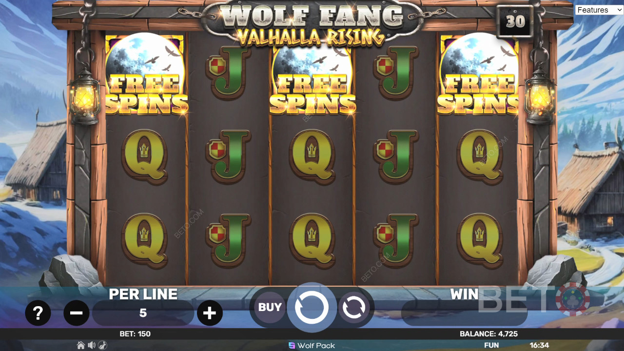 Đánh giá Wolf Fang - Valhalla Rising của BETO Slots