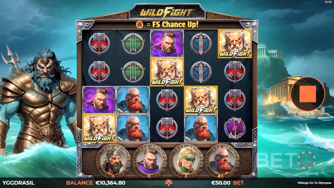 Đánh giá Vikings Go To Olympus của BETO Slots