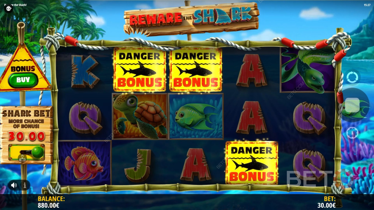 Đánh giá Beware the Shark của BETO Slots