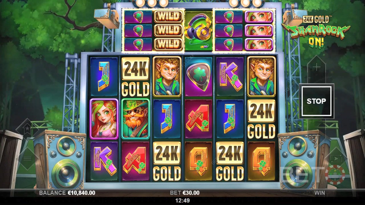 Đánh giá về Shamrock Vàng 24k! của BETO Slots