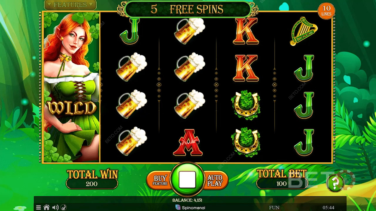 Đánh giá Lucky Mrs Patrick của BETO Slots