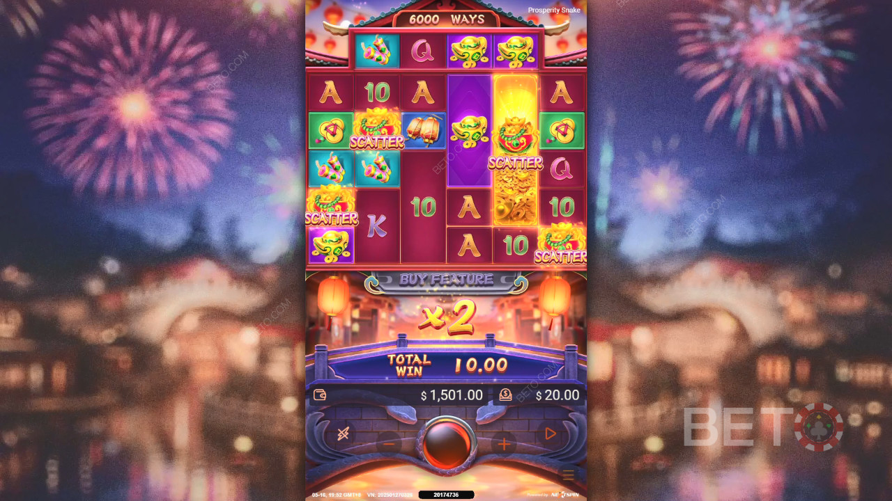 Đánh giá Prosperity Snake của BETO Slots