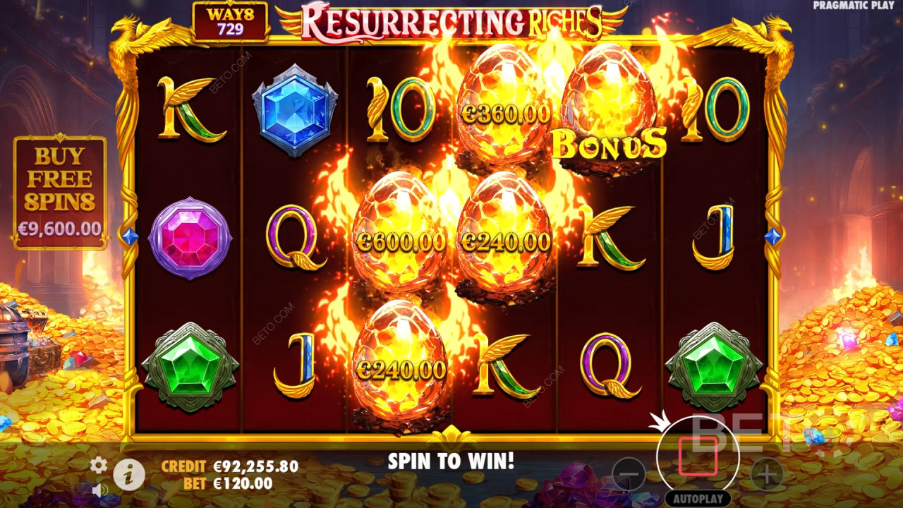 Đánh giá Resurrecting Riches của BETO Slots
