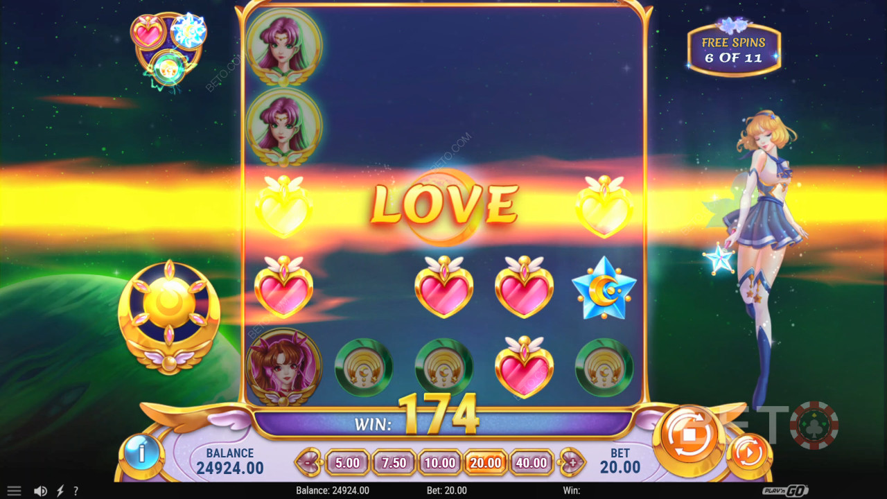 Đánh giá về Moon Princess Origins của BETO Slots
