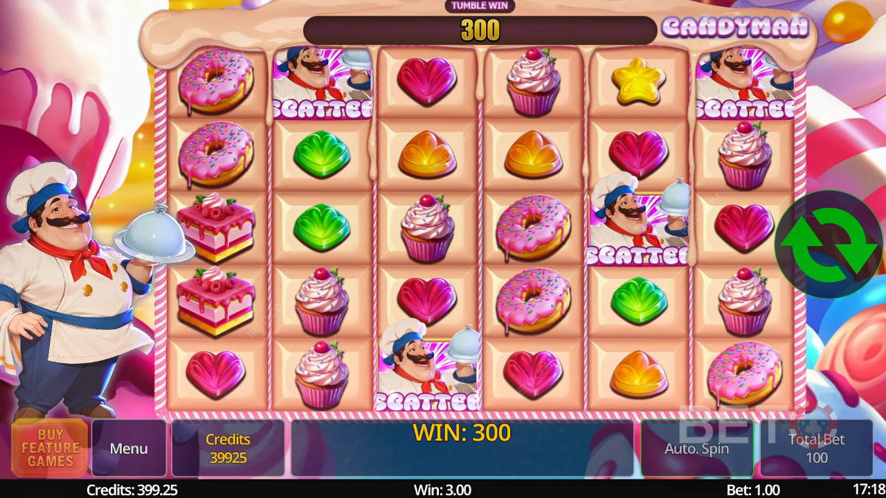 Đánh giá Candyman của BETO Slots