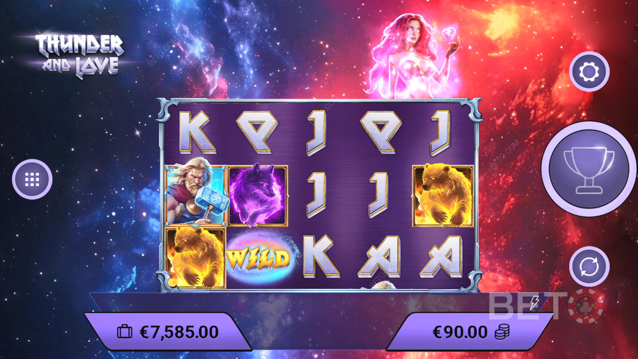 Đánh giá Thunder and Love của BETO Slots
