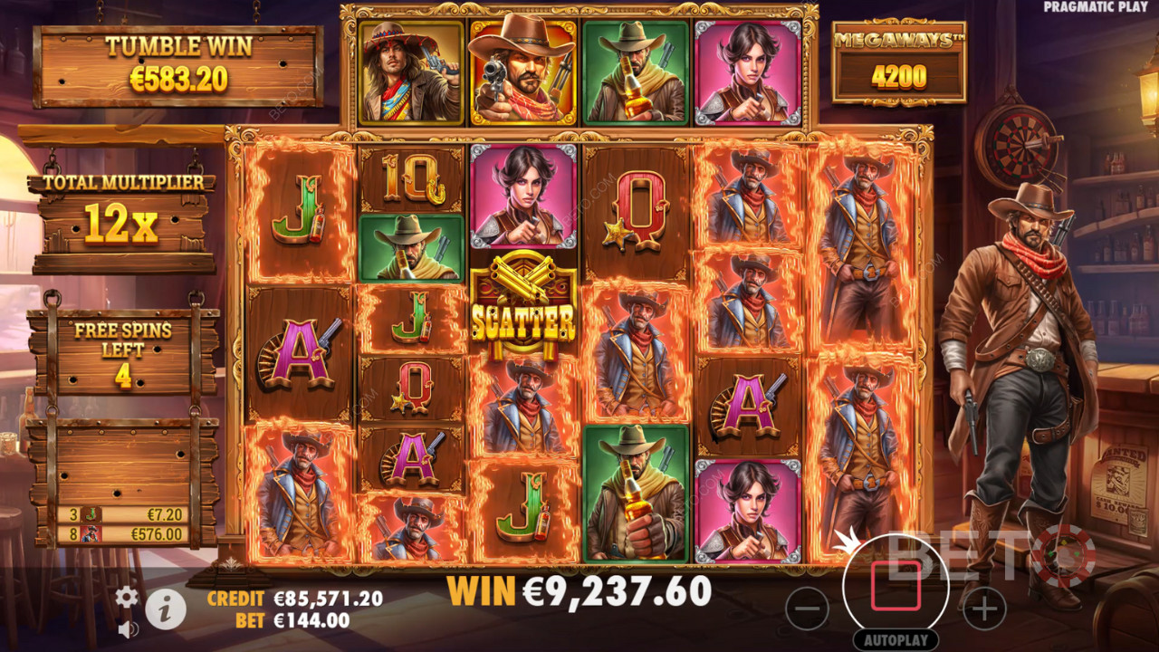 Đánh giá trò chơi Bandit Megaways của BETO Slots
