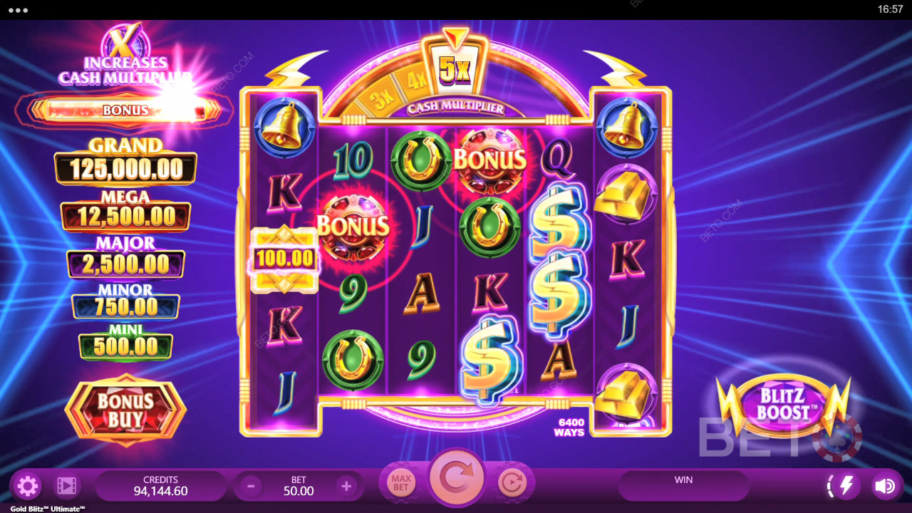 Giải thích các tính năng bổ sung trong Gold Blitz Ultimate của Fortune Factory Studios