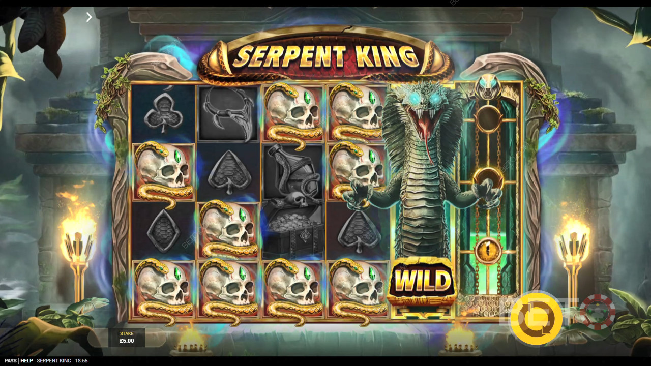 Đánh giá Serpent King của BETO Slots