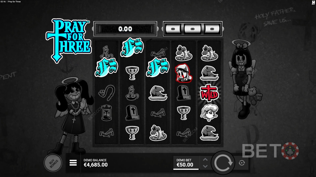 Đánh giá Pray For Three của BETO Slots