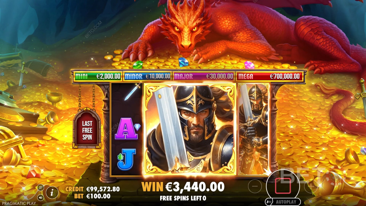 Đánh giá Sleeping Dragon của BETO Slots
