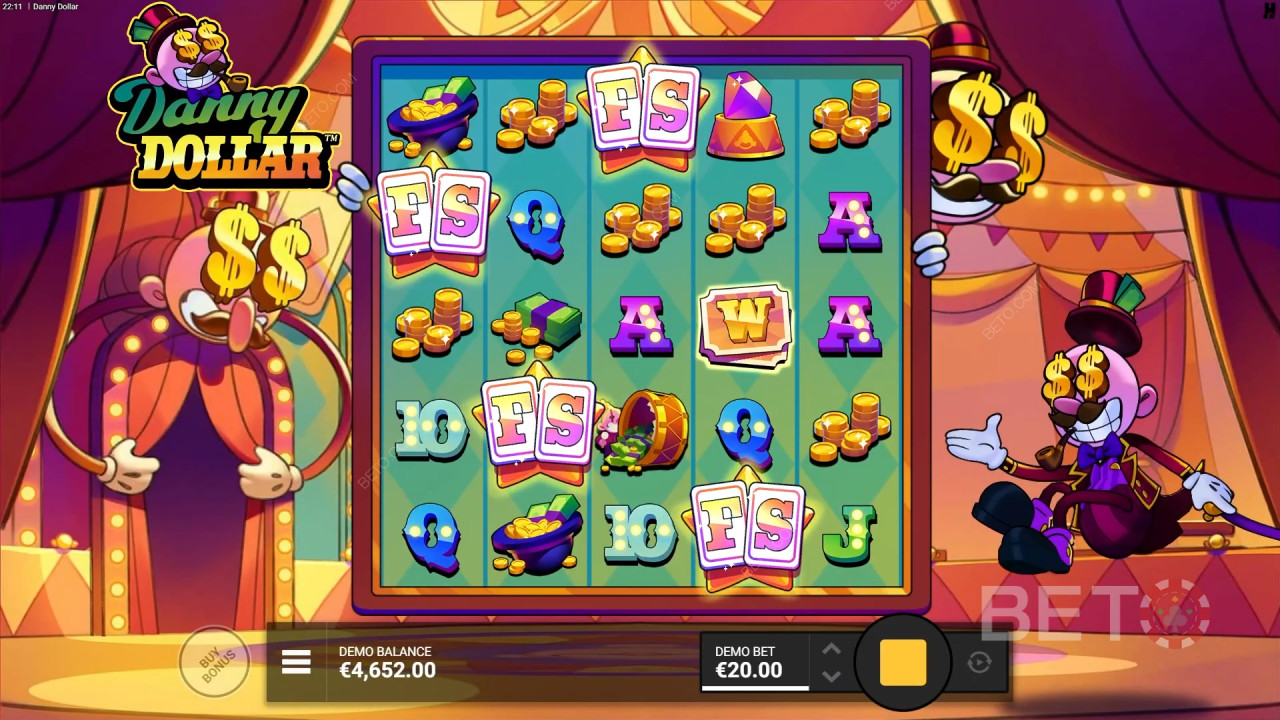 Đánh giá Danny Dollar của BETO Slots