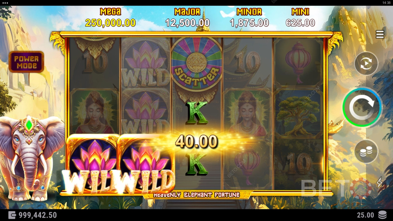 Cách chơi Heavenly Elephant Fortune của Microgaming