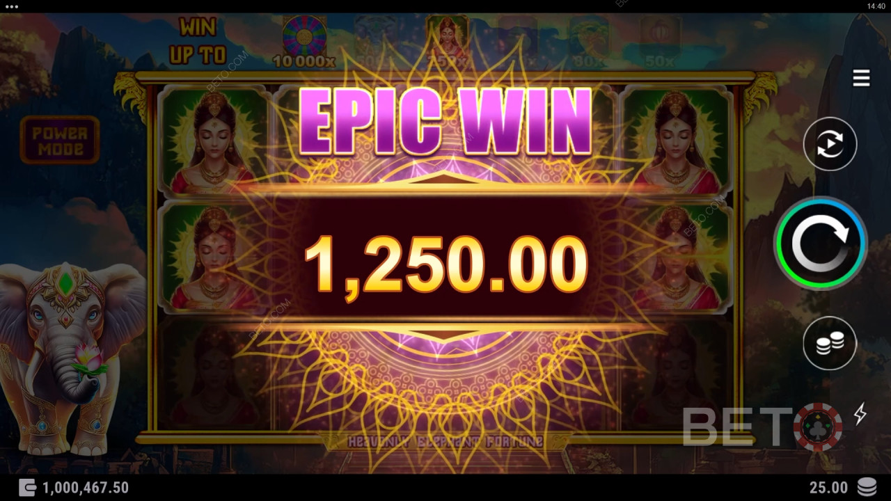 Giải thích về các tính năng thưởng trong Heavenly Elephant Fortune của Microgaming