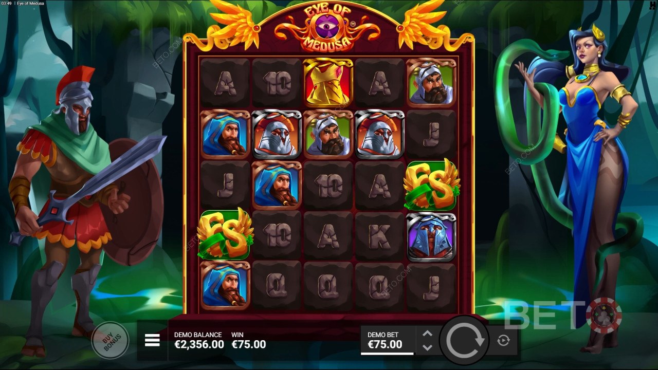 Hướng dẫn cách chơi Eye of Medusa của Hacksaw Gaming