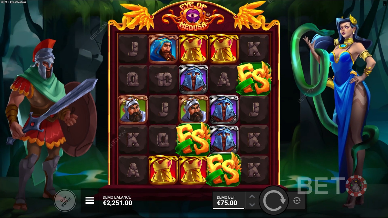 Đánh giá trò chơi Eye of Medusa của BETO Slots