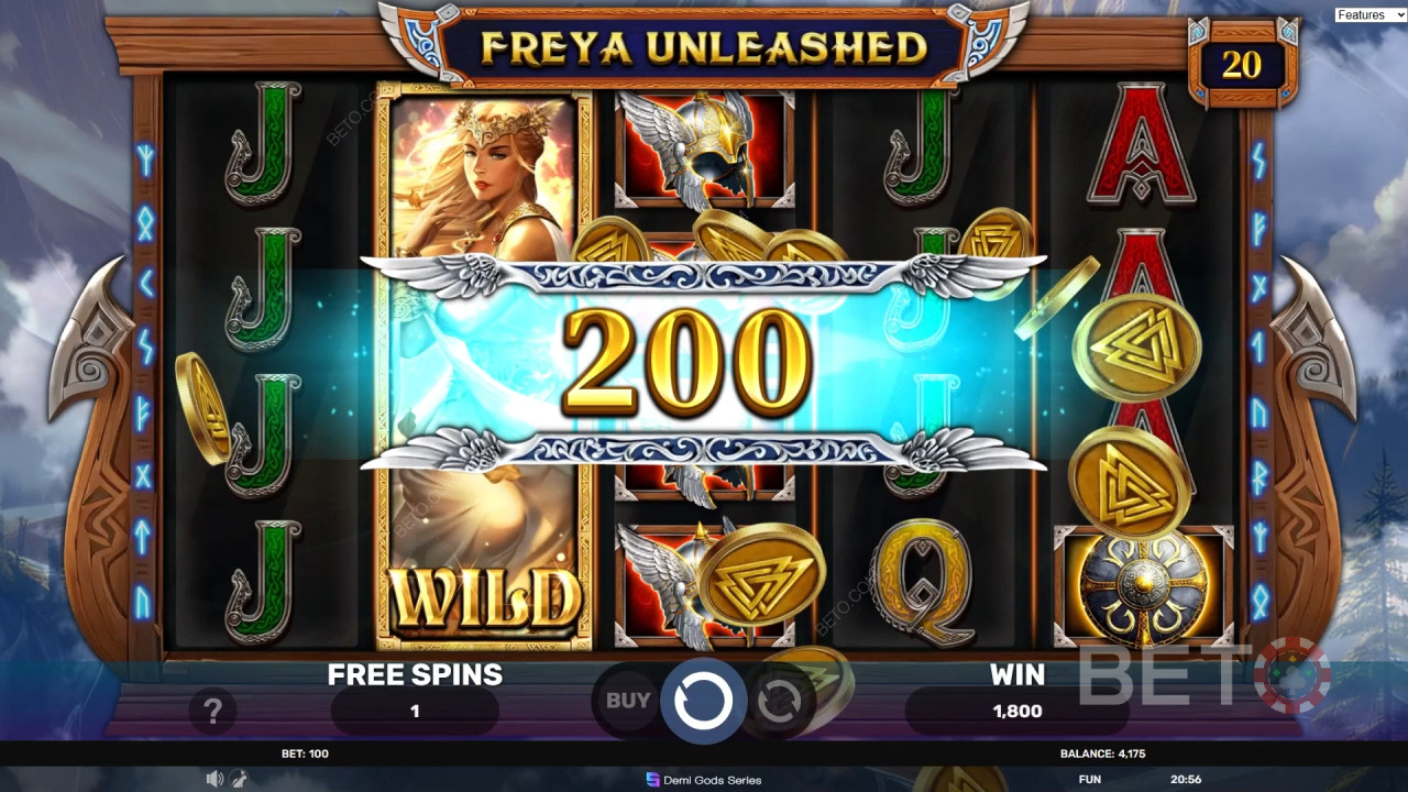 Hướng dẫn cách chơi Freya Unleashed của Spinomenal
