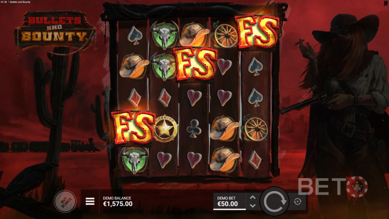Đánh giá trò chơi Bullets and Bounty của BETO Slots