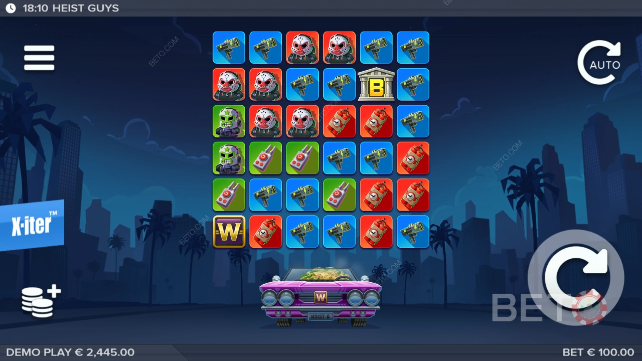 Cách chơi Heist Guys của ELK Studios