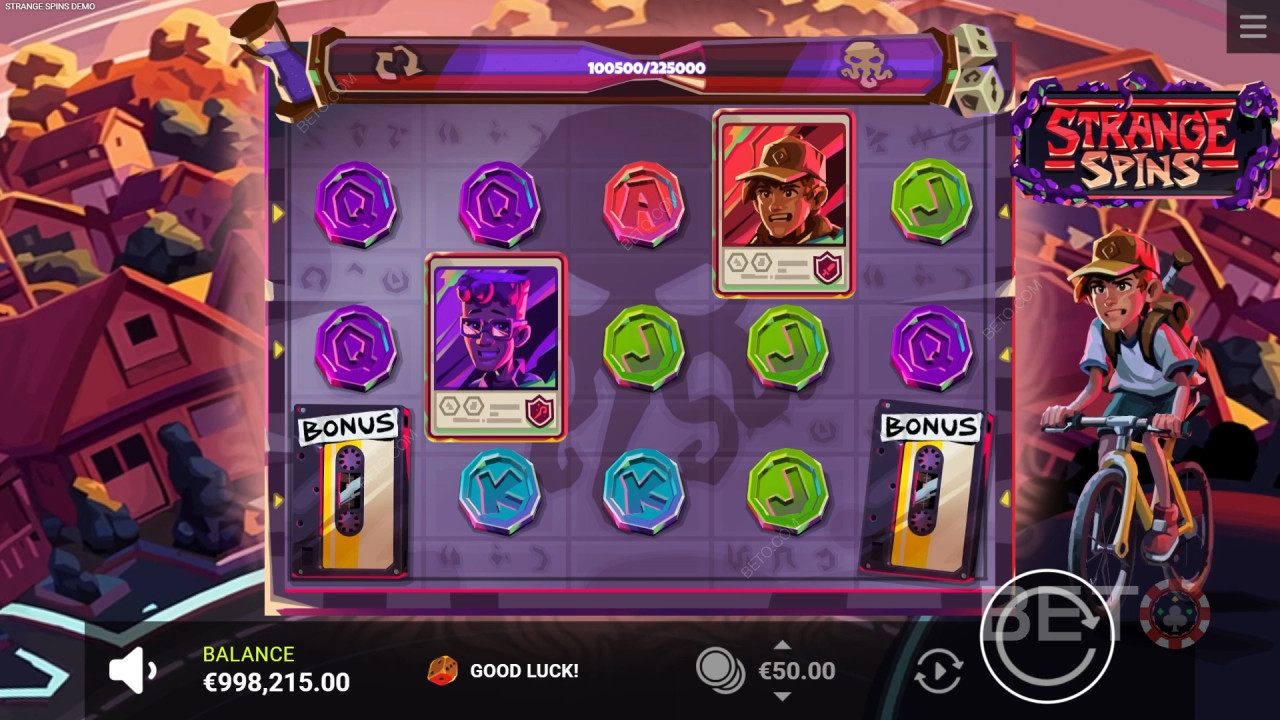 Đánh giá Strange Spins của BETO Slots